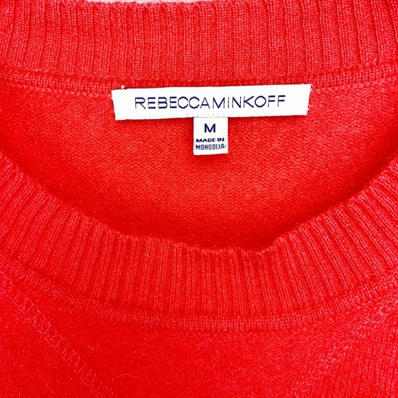 REBECCA MINKOFF Adelle Cashmere Crew Neck … - Picture 5 of 12